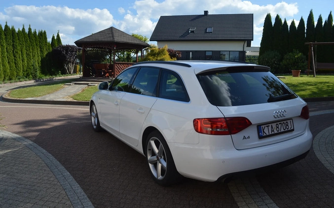Audi A4 cena 33999 przebieg: 252000, rok produkcji 2009 z Milicz małe 232